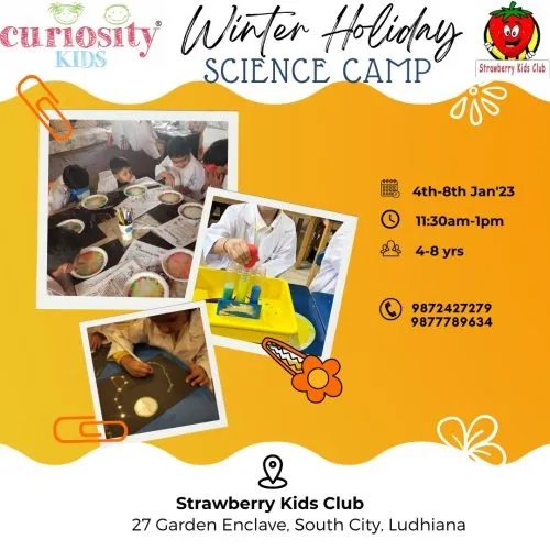 Winter Camp; Strawberry Kids Club: Ludhiana; 4th-8th Jan’23