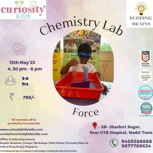 Weekend Workshop: Budding Brains, Model Town, Ldh: 13th May’23