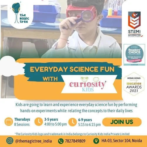 Weekly Sessions: The Magic Tree, Noida: (Every Thursday 7th Sep – 26th Oct 2023)