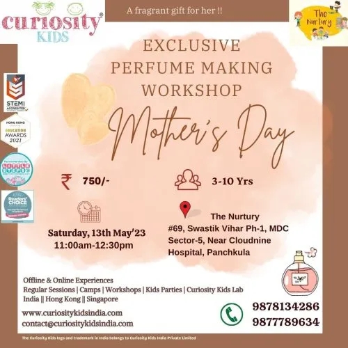 Mothers Day Workshop: The Nurtury, Panchkula: 13th May’23