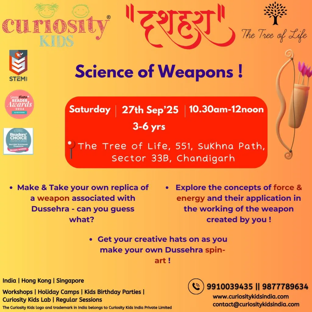 Dussehra Workshop : The Tree of Life, Chandigarh : Saturday, 27th Sep’25