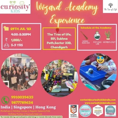 Weekend Workshop: The Tree of Life, Chandigarh: 29th Jul’23: To enrol : click on the image below