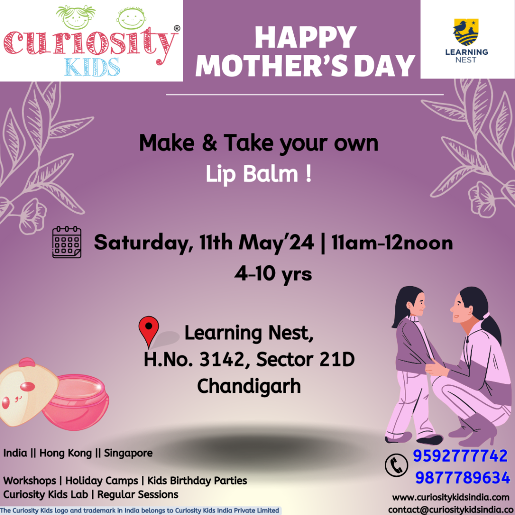 Weekend Workshop: Mother’s Day, Learning Nest, Chandigarh, 11th May’24