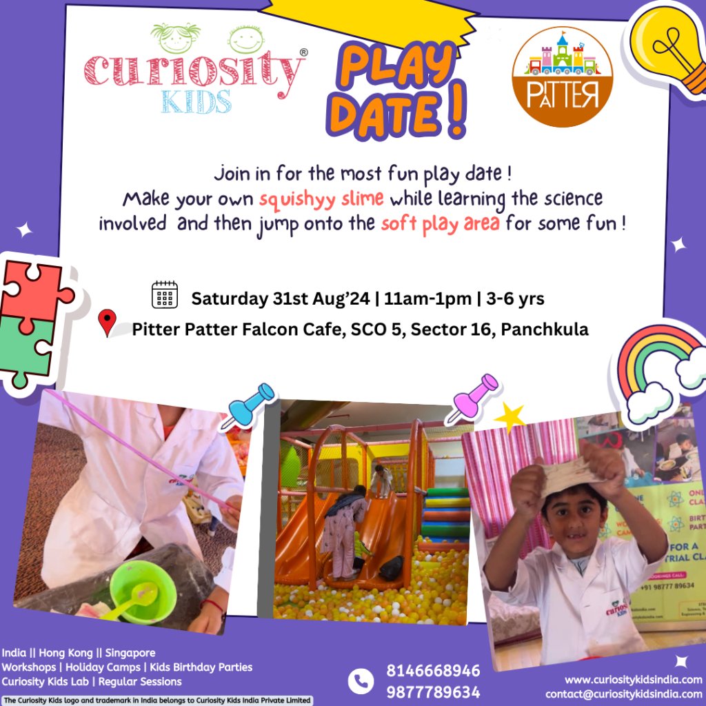 Play Date: Pitter Patter, Panchkula: 31st Aug’24