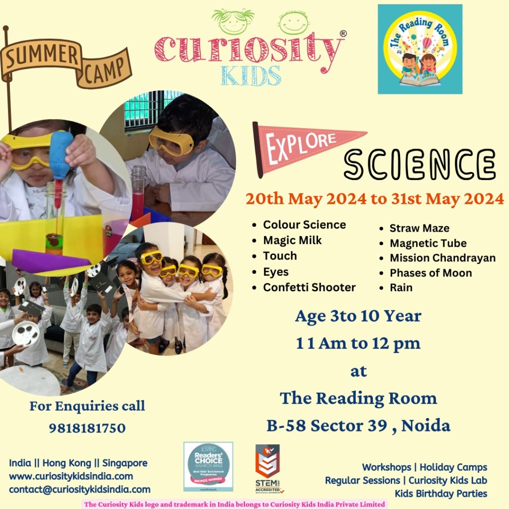 Holiday Camp: The Reading Room, Noida, 20th-31st May’24