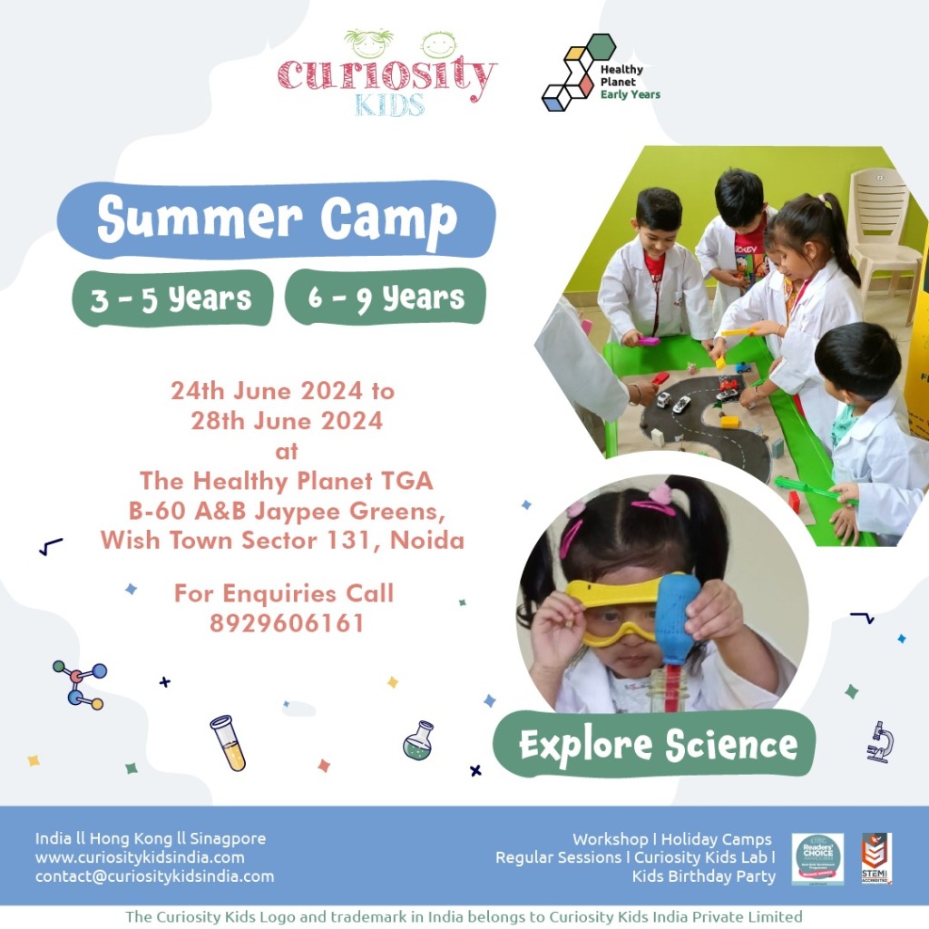 Holiday Camp: Healthy Planet, Noida, 24th-28th Jun’24