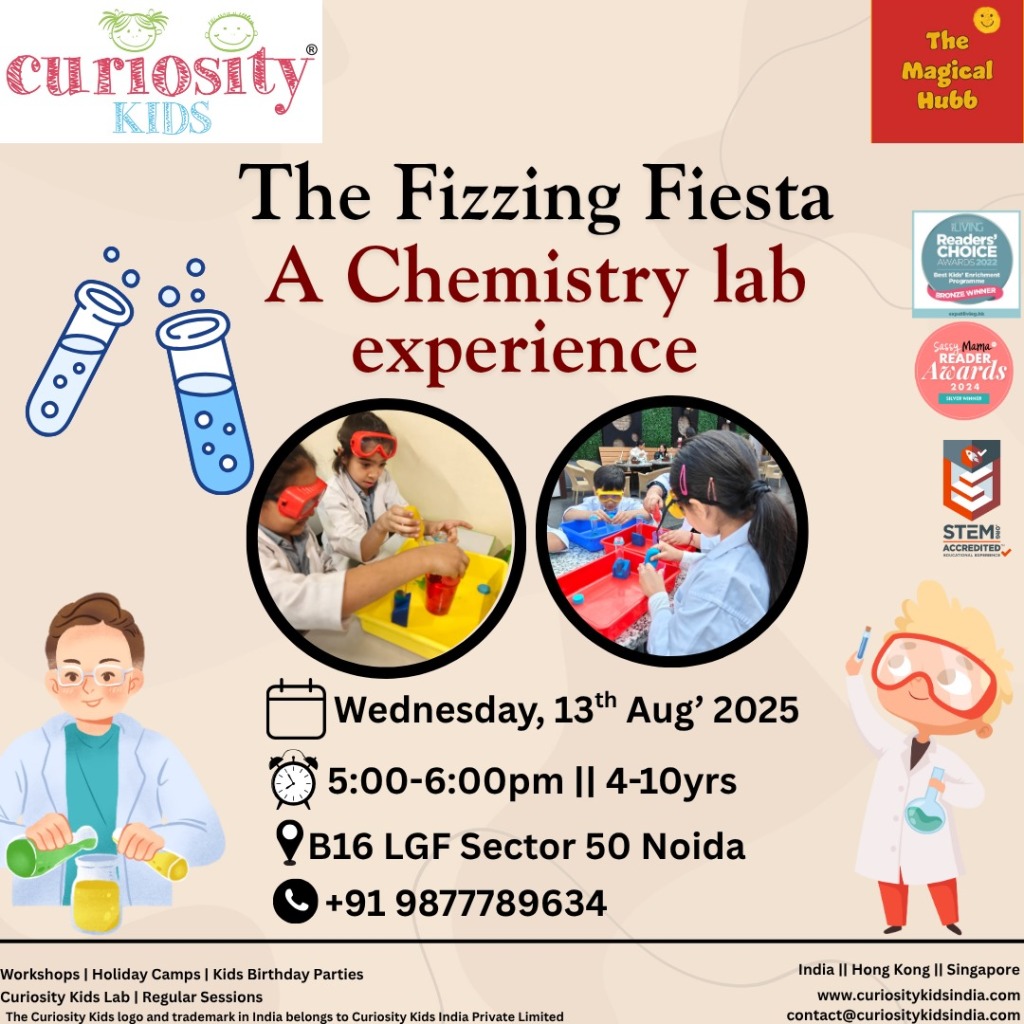 Evening Workshop: The Magical Hubb, Noida: Wednesday, 13th August 2025: 5-6pm